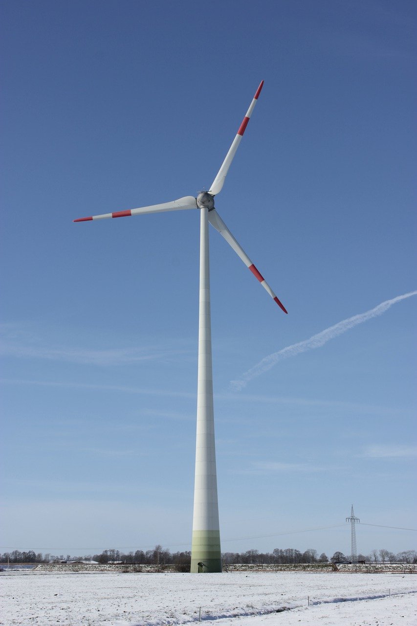 windmill, wind, electricity